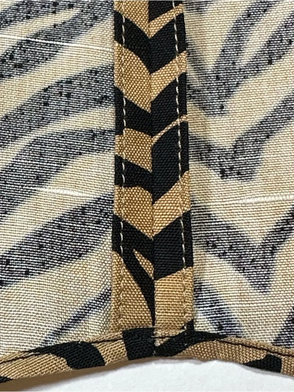 Lafayette 148 Scottie Blouse 100% Silk Size S Zebra Print Animal Luxury Designer - Picture 10 of 14